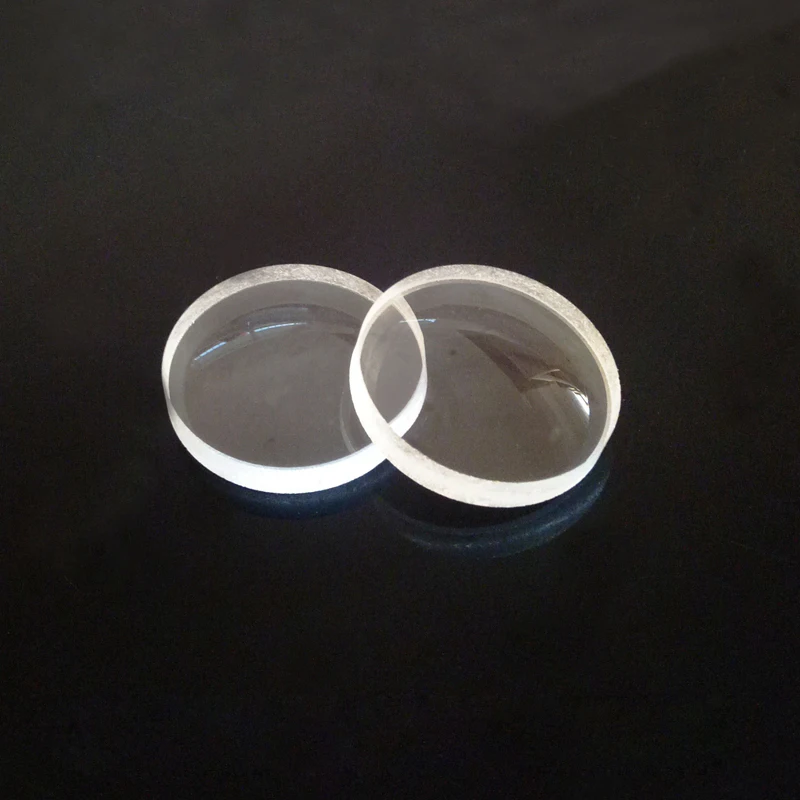 Double convex lens Diameter 30 Focal 100mm Plano Optical Glass Manufacturer Custom Quartz Glass Focusing Lens experimental
