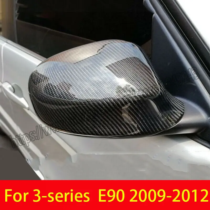 

FOR 2010 2011 2012 BMW E92 E93 2DR 328i 335i 325i REAL CARBON FIBER MIRROR COVER CAP