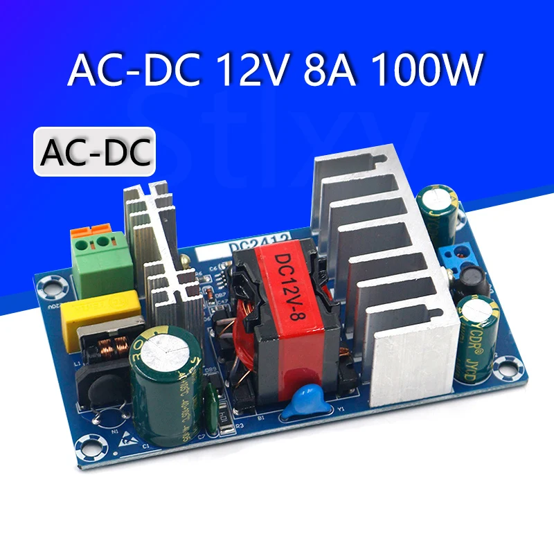 AC-DC 12V 8A 100W moduł zasilacza impulsowego moduł obwodu C moduł zasilacza impulsowego AC 110v 220