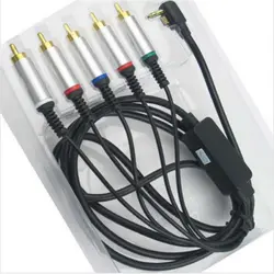 New For PSP Slim 2000 /3000 PSP 2/3 AV Audio Video Component TV HDTV Cable Lead 1PC High Quality 2019