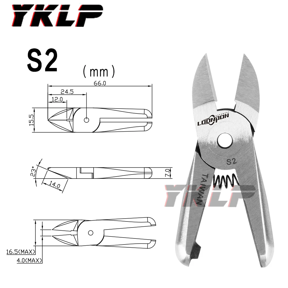 Air Scissors Shears Cutter Head Nipper Pneumatic Crimping Pliers Tool Part for Terminal S2 S4 HS-5 HS-10 HS-10M Body