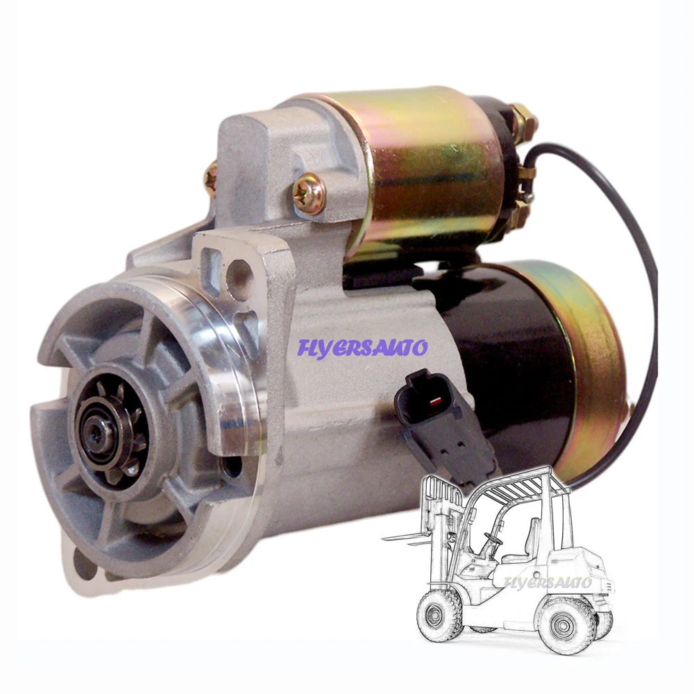 

forklift parts k15 k21 k25 starter motor caterpilla mitsubish nissa 23300-91H20 91H20-03330 M0T65581 M0T65381