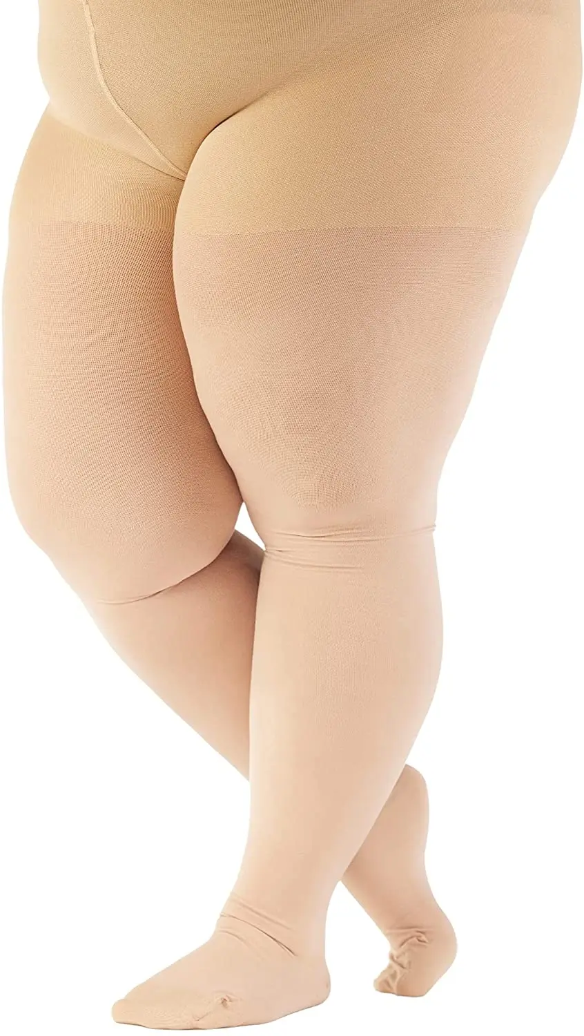 

Compression Stockings Pantyhose Women 20-30mmHg for Circulation Plus Size Firm Graduated Support Hose for Ladies High Waist