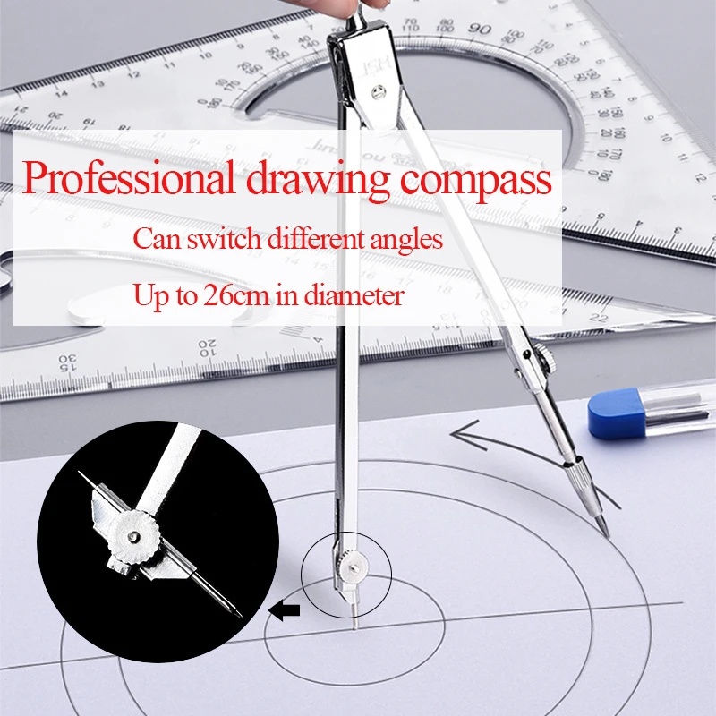 Machinery Combination Plotter SP-260 Drawing Compasses Set Civil Engineering Drawing Architecture Engineering Professional Tools