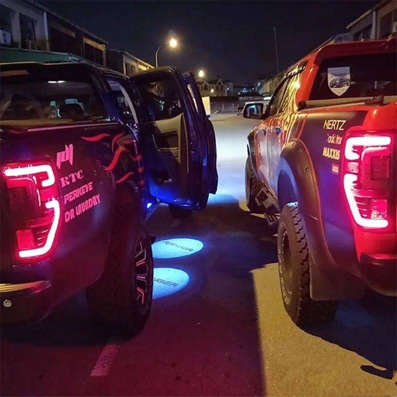 LED Tail Lights Taillight For Ford Ranger Raptor T6 T7 T8 2012 - 2022 Rear Lamp DRL + Turn Signal + Brake + Reverse LED Lights