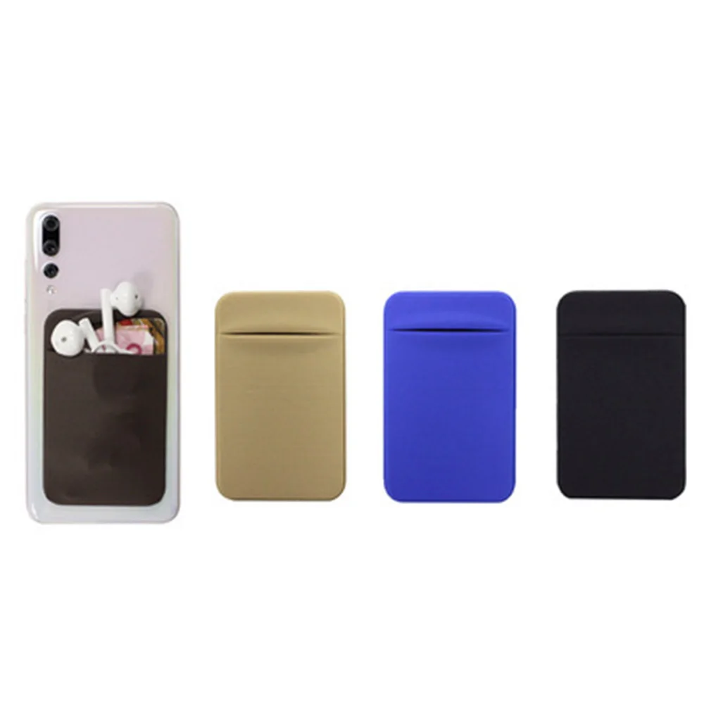 

Creative Cell Phone Wallet Case Women Men Credit Id Card Holder Business Pocket Stick Mini Wallet Card Pocket