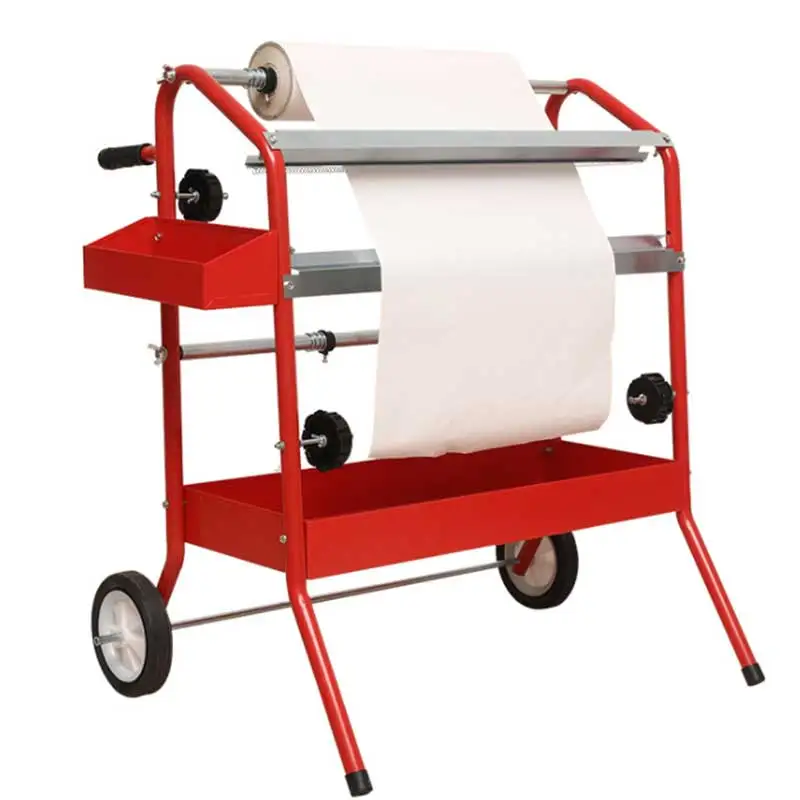 car sheet metal spray paint masking paper shelf cutting bracket equipment paint sticker paper cutting rack thickening mobi