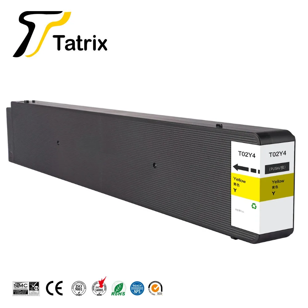 Imagem -05 - Tatrix para Epson 02y T02y1 T02y2 T02y3 T02y4 T02y100 Cartucho de Tinta Jato de Tinta Colorido Compatível Premium para Impressora Epson Wf-c21000