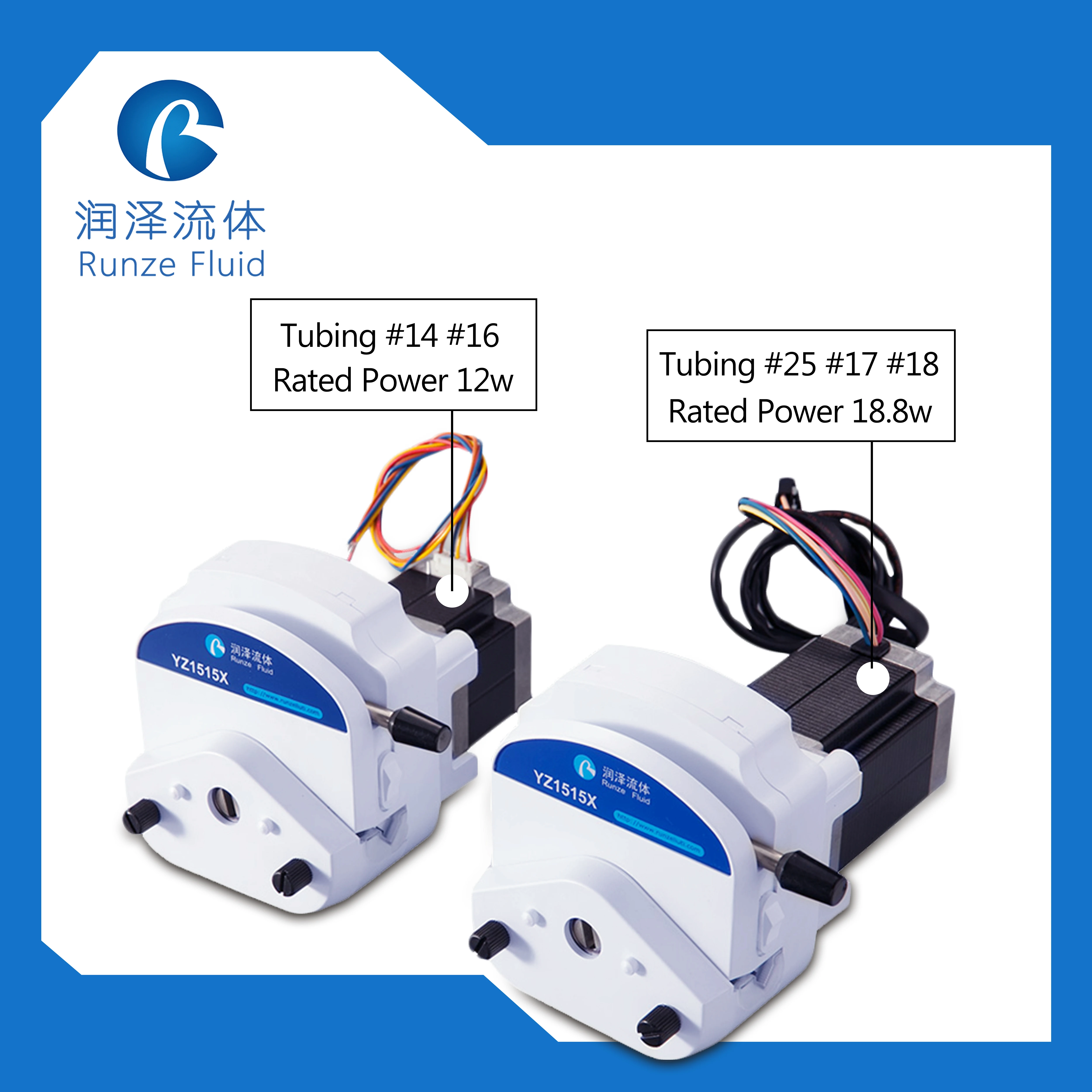 YZ1515 Variable Speed Peristaltic Pump High Flow with 57 Stepping Motor Food Grade