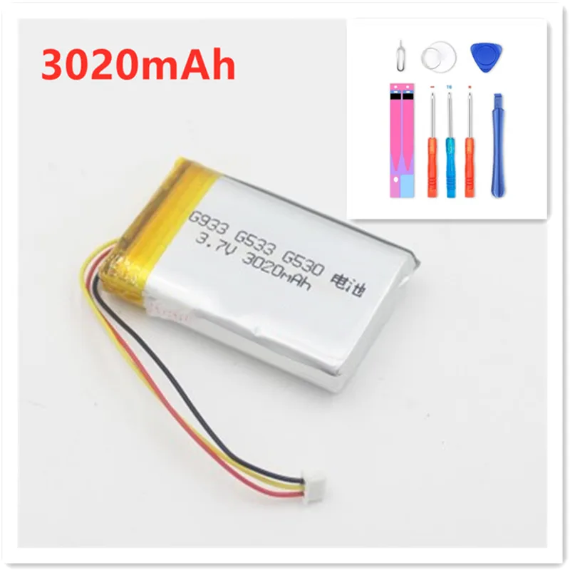 

NEW High Quality 3020mAh 533-000132 Battery For Logitech G530 G533 G933 Large capacity replacement battery