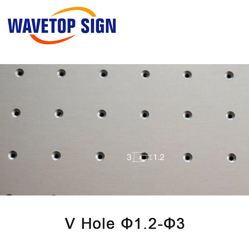WaveTopSign منصة امتزاز الفراغ ثقب مستقيم الخامس ثقب U ثقب القطبية استخدام لآلة القطع بالليزر باستخدام الحاسب الآلي
