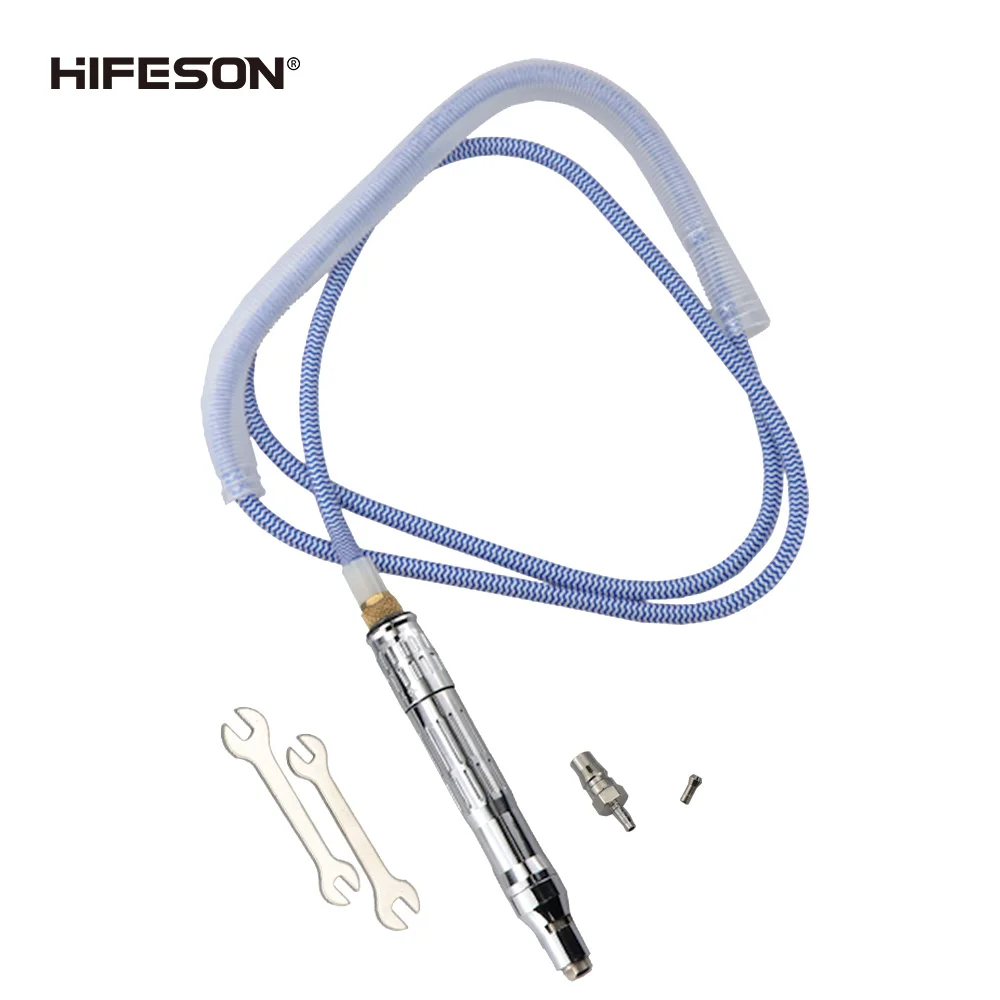 

HIFESON Powerful 180A Wind Grinding Pen Pneumatic Carving Grinding Machine Polishing Sanding 3MM Chuck High Speed