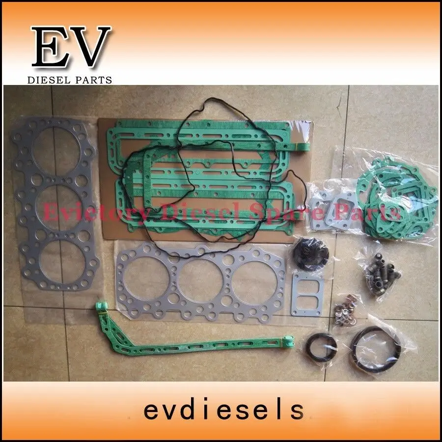 6RA1 6RA1T PISTON + PISTON RING + full cylinder head gasket kit for Isuzu Truck