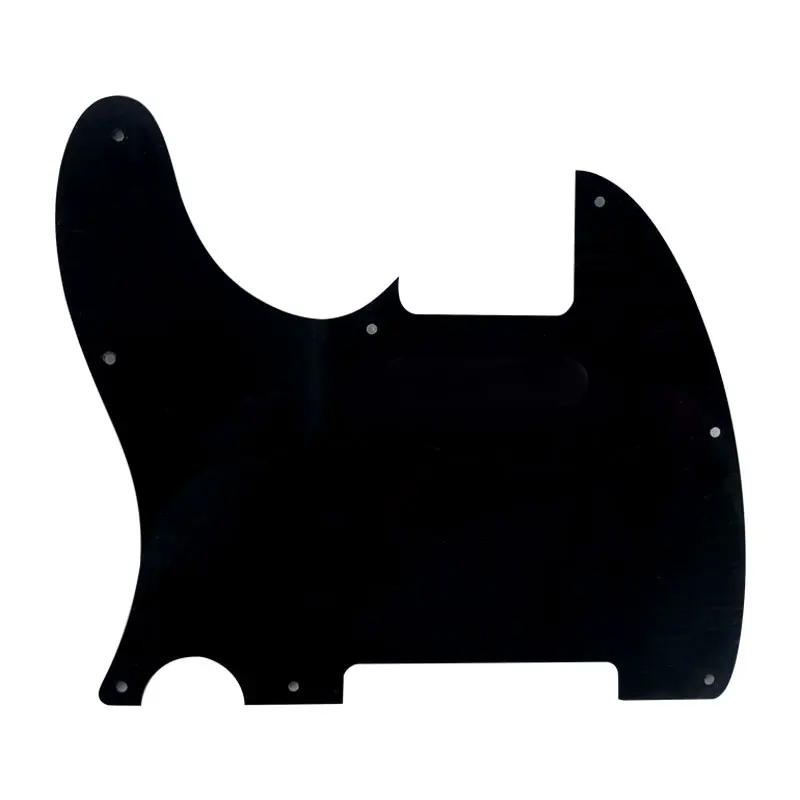 Xinyue Custom Guitar Parts - For 8 Hole Screws US Tele Guitar Pickguard With Blank Scratch Plate Multicolor Choice