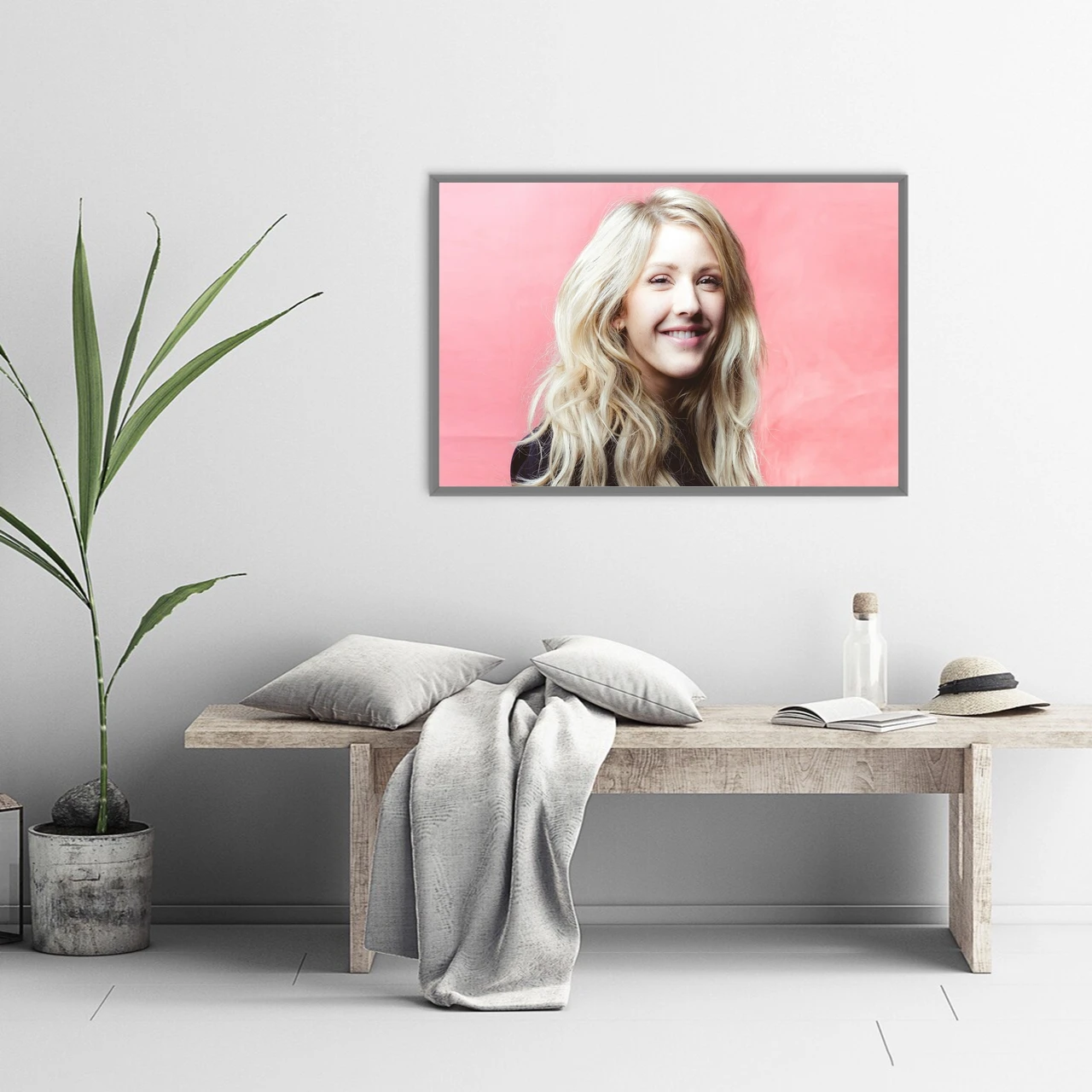 Ellie Goulding Poster Music Singer Star Rapper Art Photo Canvas Album Cover Poster Print Home Decor Wall Painting (No Frame)