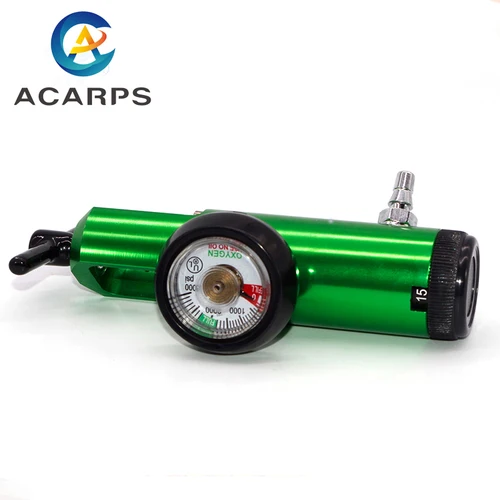 Imagen 2 del producto Regulador de válvula reductora de presión de oxígeno y Gas, medidor de flujo médico de alta presión, 200bar, CGA870