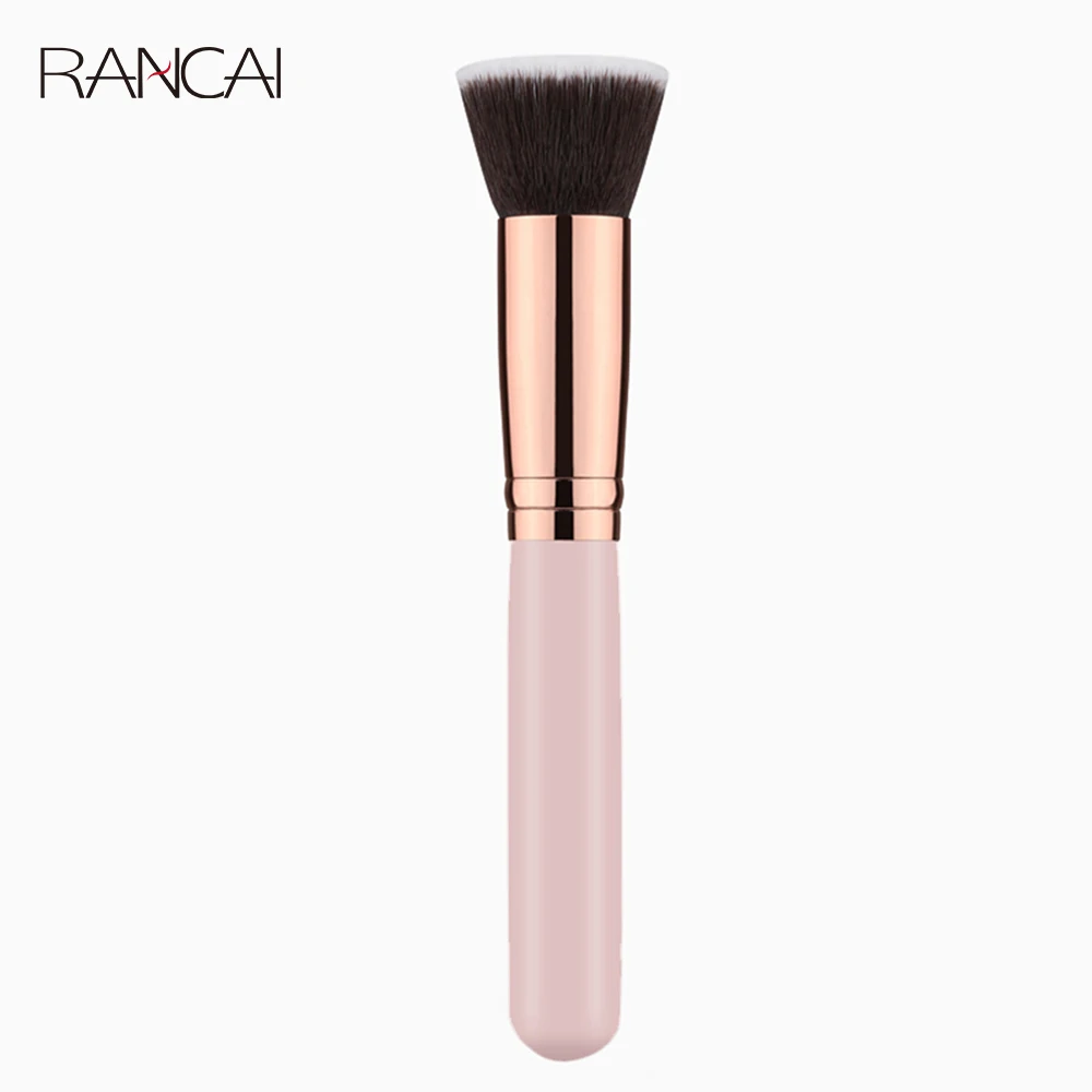 1PCS Makeup Brushes Flat Kabuki Foundation Brush For Liquid Cream Powder Contour Blending Large Face Repair Beauty Tools