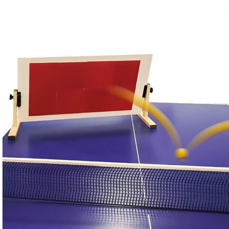 80x40 cm Table Tennis Rebound Board Ping Pong Springback Machine Table Tennis Exerciser Self-study Pingpong Equipment F1031