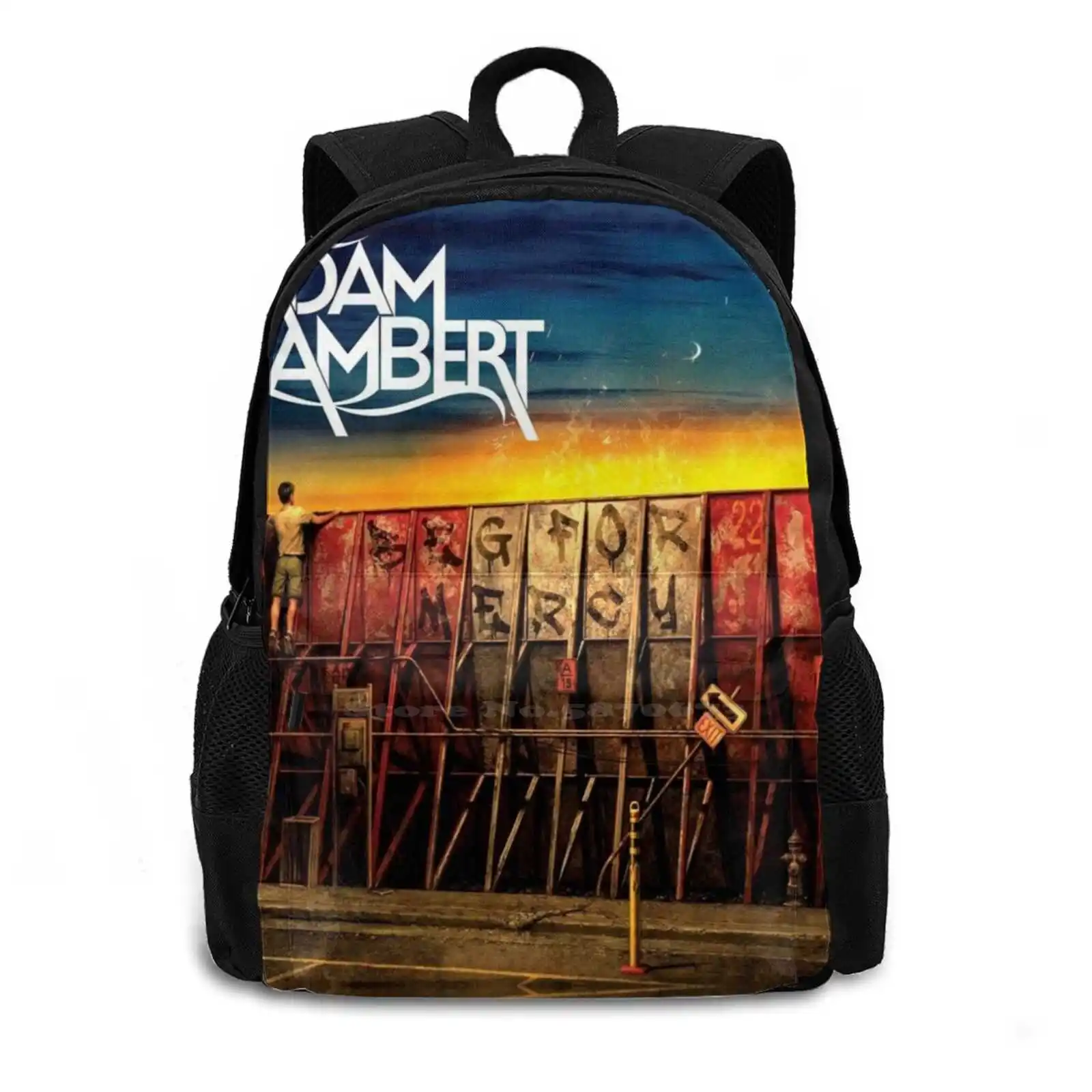 Adam Lambert Beg For Mercy Women Men Teens Laptop Travel School Bags Adam Lambert Adam Lambert American Singer Songwriter Adam