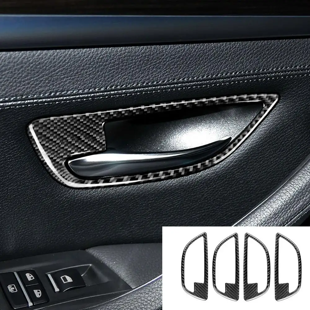 

Отделка каркаса дверной ручки из углеродного волокна для BMW 5 серии F10 F11 F07 F18 11-17