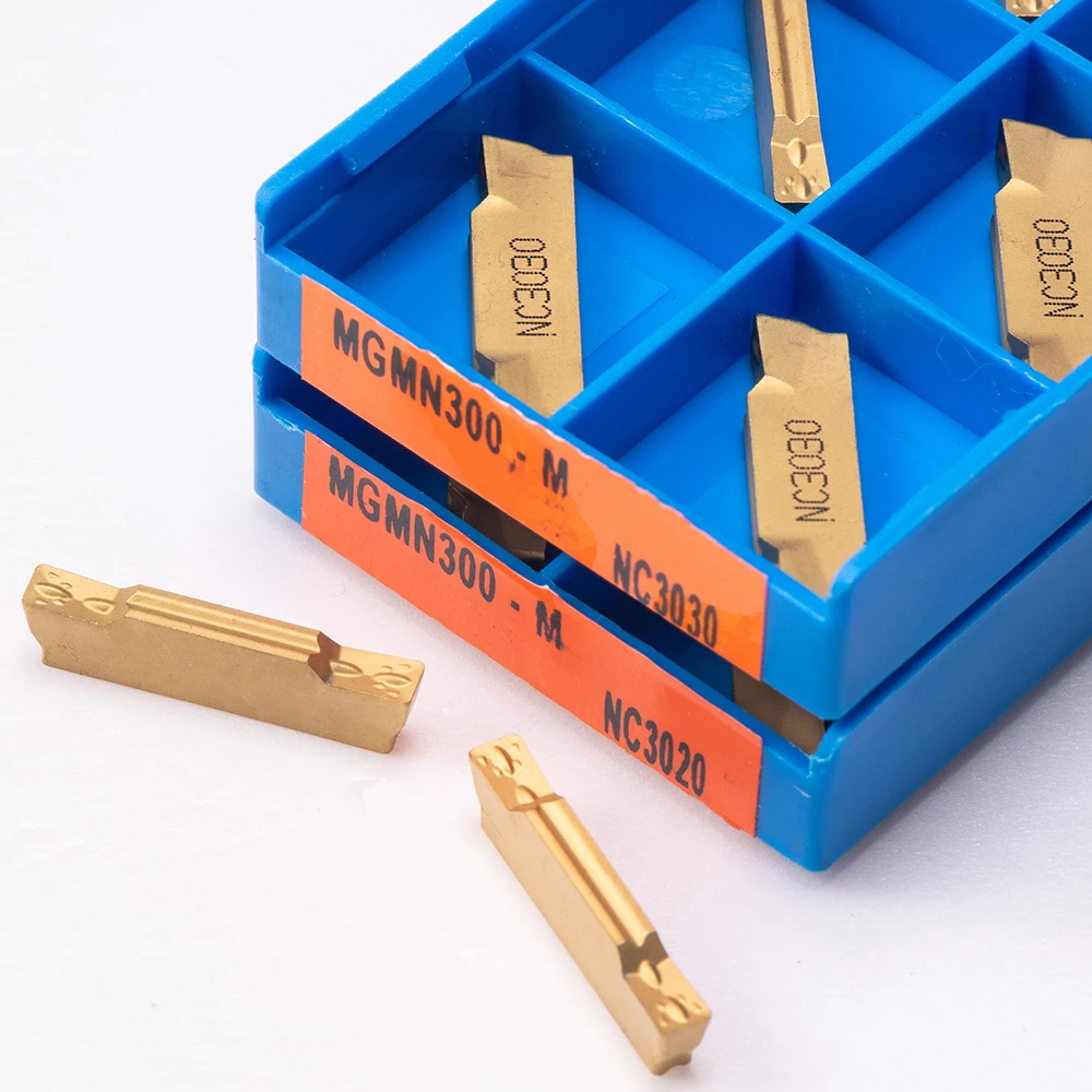 10 قطعة MGMN300 PC9030 NC3020 NC3030 الخارجي الحز أداة حامل شفرة من الكربيد MGMN 300 قاطعة المطحنة تحول أداة مخرطة
