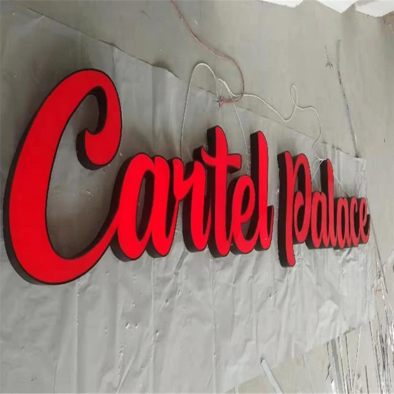 Factory Outlet Custom Outdoor Reclame Letters, Acryl Led Opslagtekens