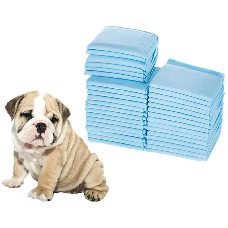 Underpad Disposable Diapers For Dogs Absorbent Pet Training Pee Pads Nappy Mat For Cats Dog Diaper Panties Cage Supplies 60*90