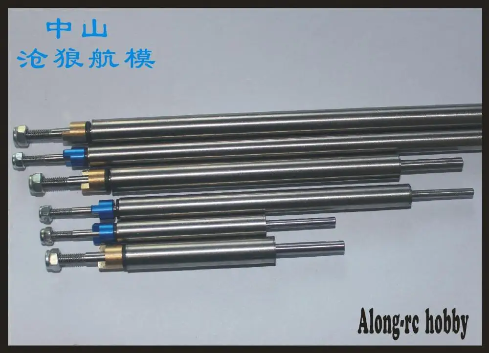 

2pcs 3.0mm or 4.0mm length 100mm 150mm 200mm 250mm 300mm Stainless Steel Shaft Drive Shaft Shaft For DIY Rc Boat Spare Part