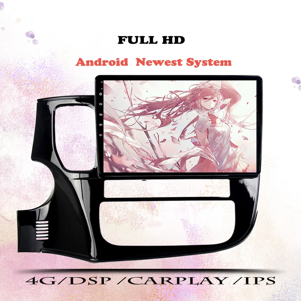 Android 13.0 DVD Car Radio Multimedia Video Music Player Navigation GPS For Mitsubishi Outlander 3 2012-2018 2 din Head unit