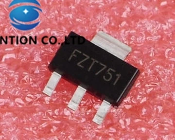 10Pcs Triode FZT751 High-Performance Pnp Transistor SOT223 In Voorraad 100% Nieuwe En Originele