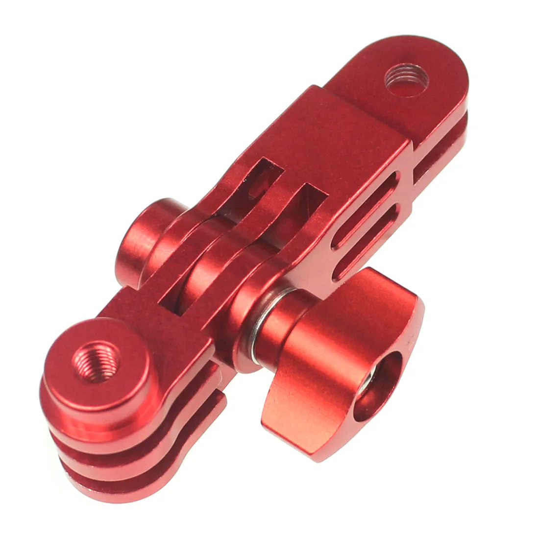 CNC อลูมิเนียม3-Way Pivot Arm Mount Adapter สำหรับ GOPRO Hero 10 9 8 7 6สำหรับ Insta360สำหรับ OSMO /Yi /SJcam /EKEN Action กล้อง