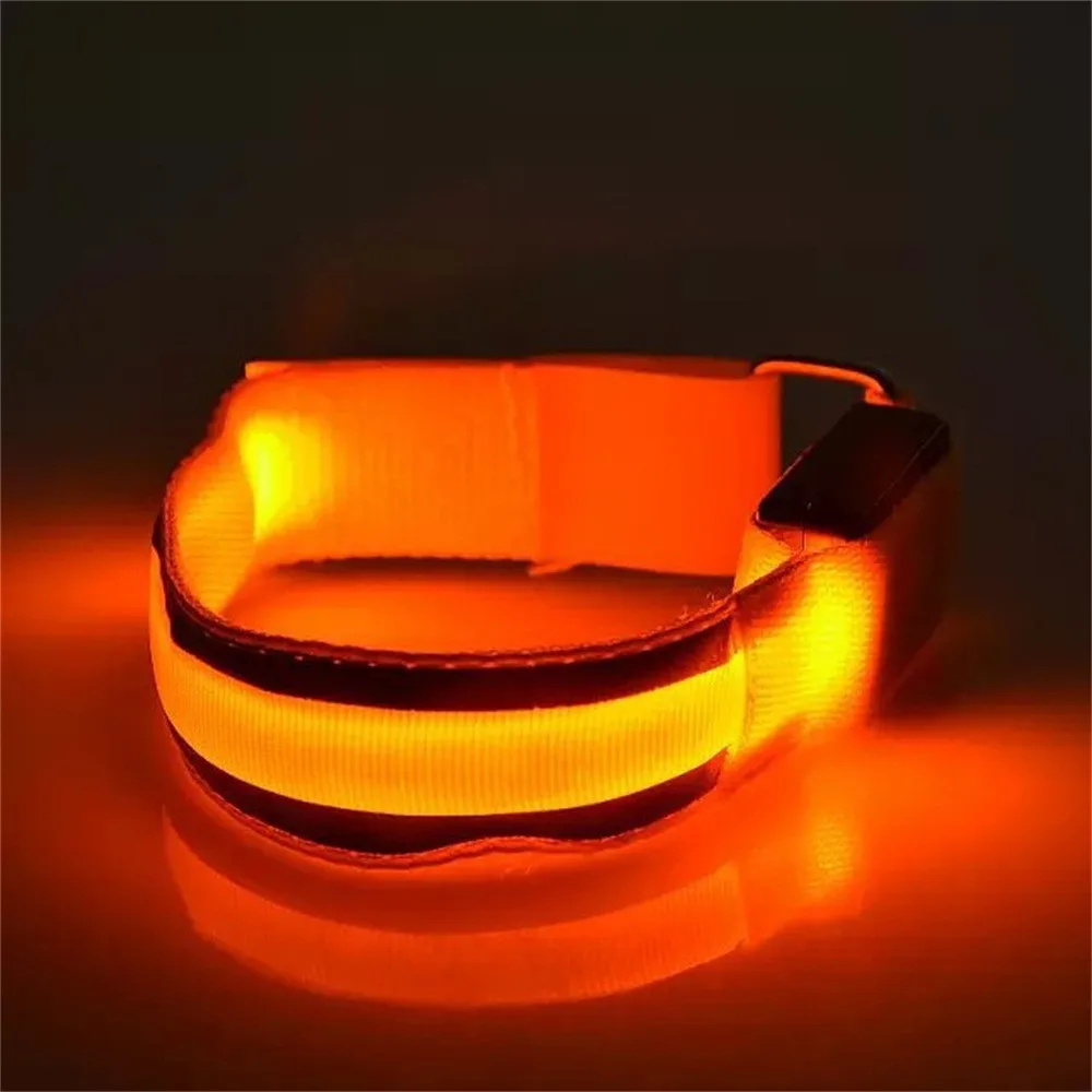 LED light band Reflective LED Light Arm Armband Strap Safety Belt For Night Running Cycling running led light Dropshipping