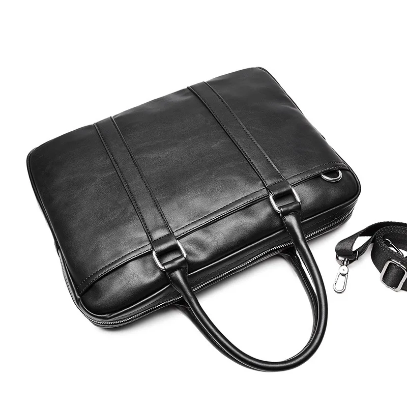 Business Men Briefcases Laptop Bag Luxury Multi-function Shoulder Bag Men Large Capacity Briefcase Male Crossbody Messenger Bags