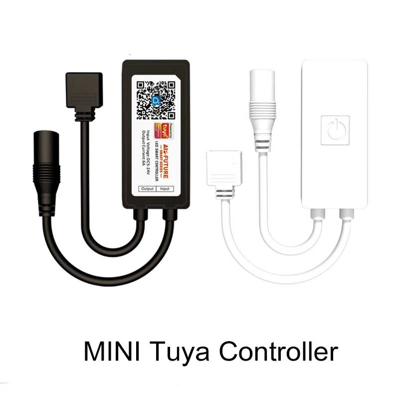 Smart Tuya Wifi Mini Rgb Led Controller DC5-24V Alexa Google Voice Ios Android App Controle Dc Usb Interface Voor Rgb strips