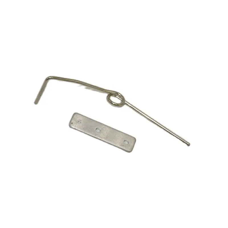 

2 Sets 40-Class Metal Tail Wheel Brackets With Spring RC Accessory