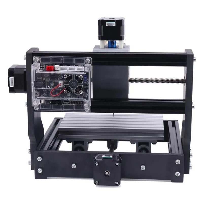 Laserowa maszyna grawerująca Mini grawerka CNC mała trzyosiowa podwójnego zastosowania może być obsługiwana w trybie offline