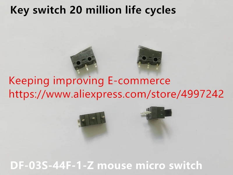 Original new 100% DF-03S-44F-1-Z mouse micro switch key switch 20-million life cycles