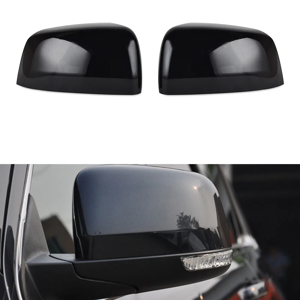 

Rear View Mirror Cover Left & Right Sides for Dodge Durango 2011-2022, for Jeep Grand Cherokee 2011-2022