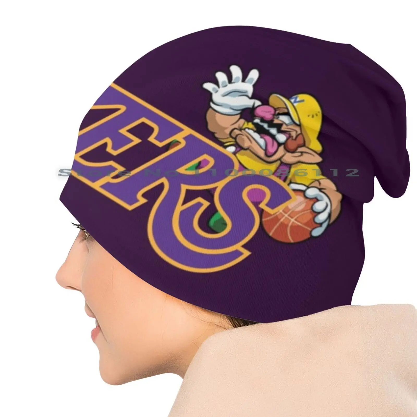 Wario Waluigi Basketball Bucket Hat Sun Cap Wario Waluigi La Lakeshow California Peach Super Funny Sports Basketball Kids