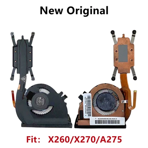 Nuevo Original para ordenador portátil Lenovo Thinkpad X260 X270 A275 CPU ventilador de refrigeración disipador de calor radiador enfriador UMA 00UP172 01HW913