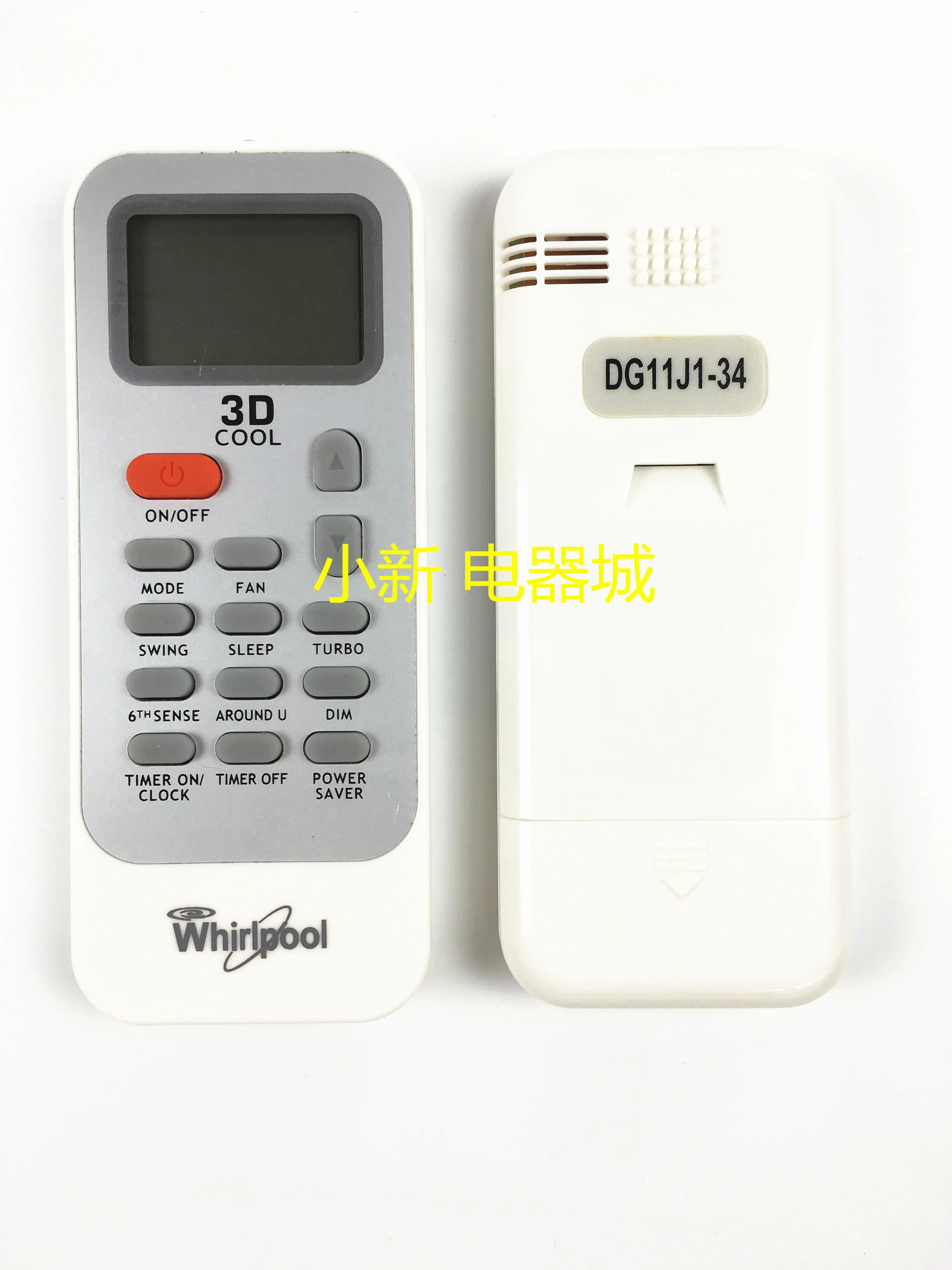 Whirlpool remote control dg11j1-35