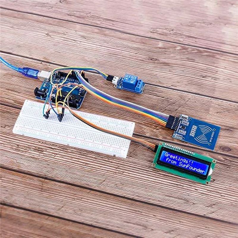 5 sztuk zestaw RFID Mifare RC522 moduł czytnika RFID z białą kartą S50 i breloczek do Arduino Raspberry Pi