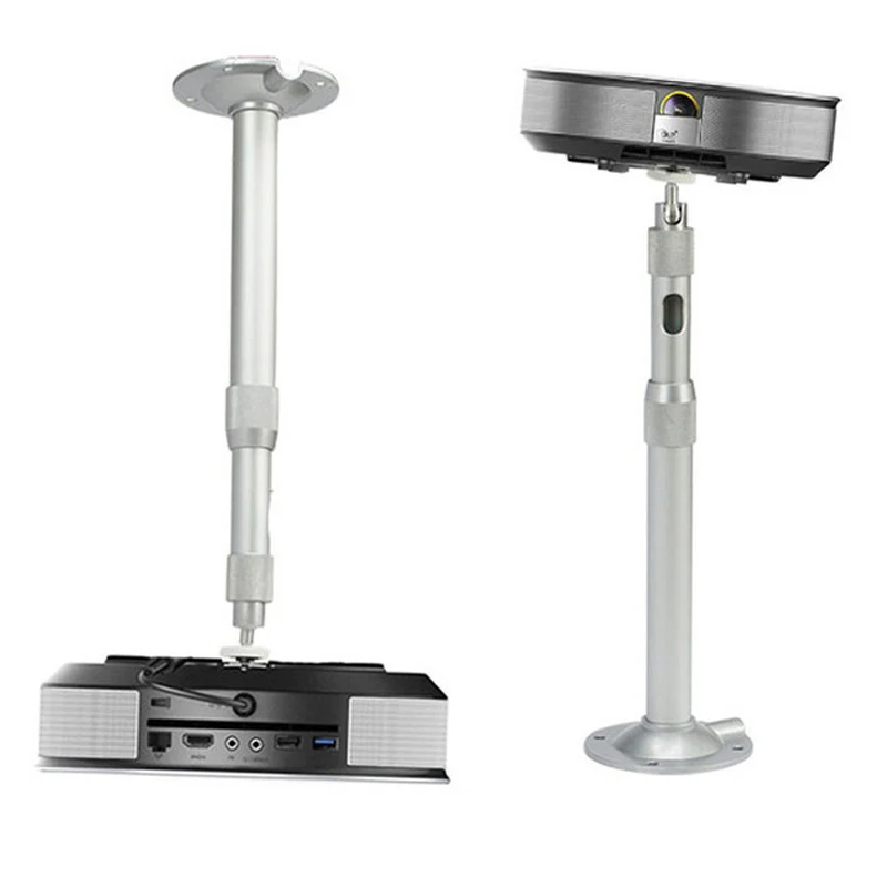 Extendable Length 40-80cm Projector Ceilng Mount Adjustable 1.3 To 2.6 ft Bracket For Mini DLP LED Projector Telescopic Mounting