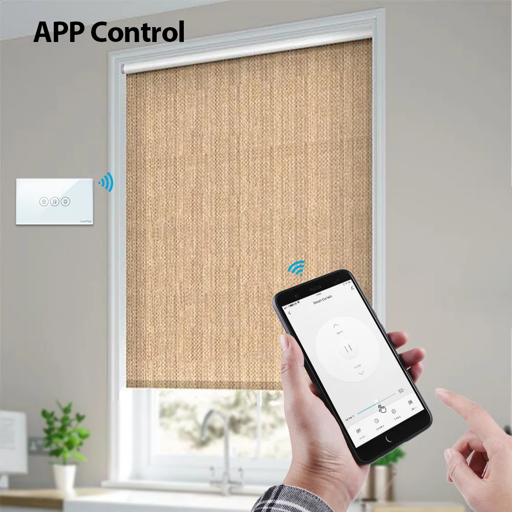 Tuya Smart Life WiFi Curtain Blind Switch with Remote Control for Roller Shutter Electric motor Google Home Alexa Echo Voice DIY