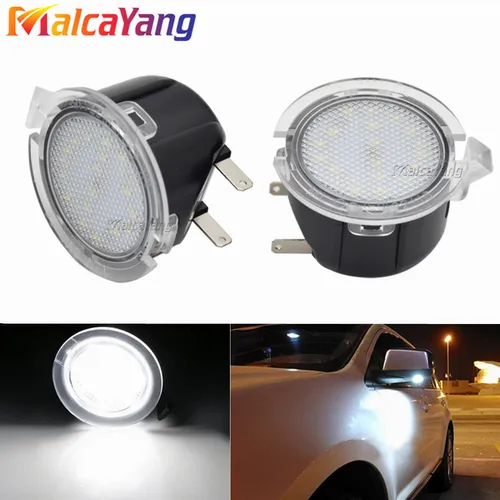 Imagen 2 del producto Lámpara de puddle y señal de giro dinámica, indicador de espejo retrovisor, luz intermitente para Ford Explorer 2011-2019