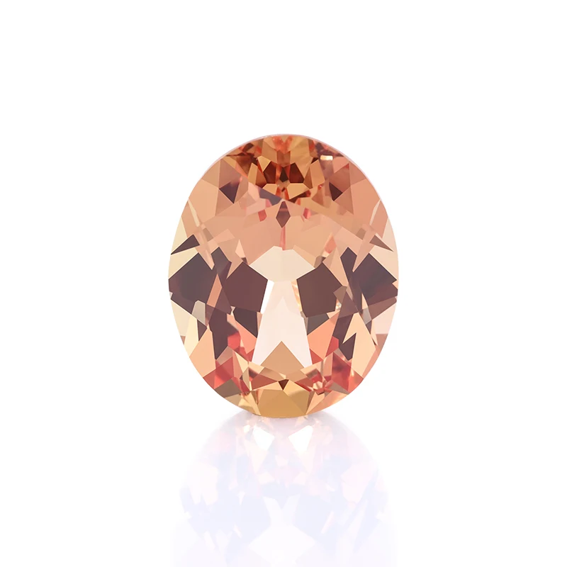

Cheerstar Oval Shape Lab Grown Lab Orange Sapphire For Jewelry Making