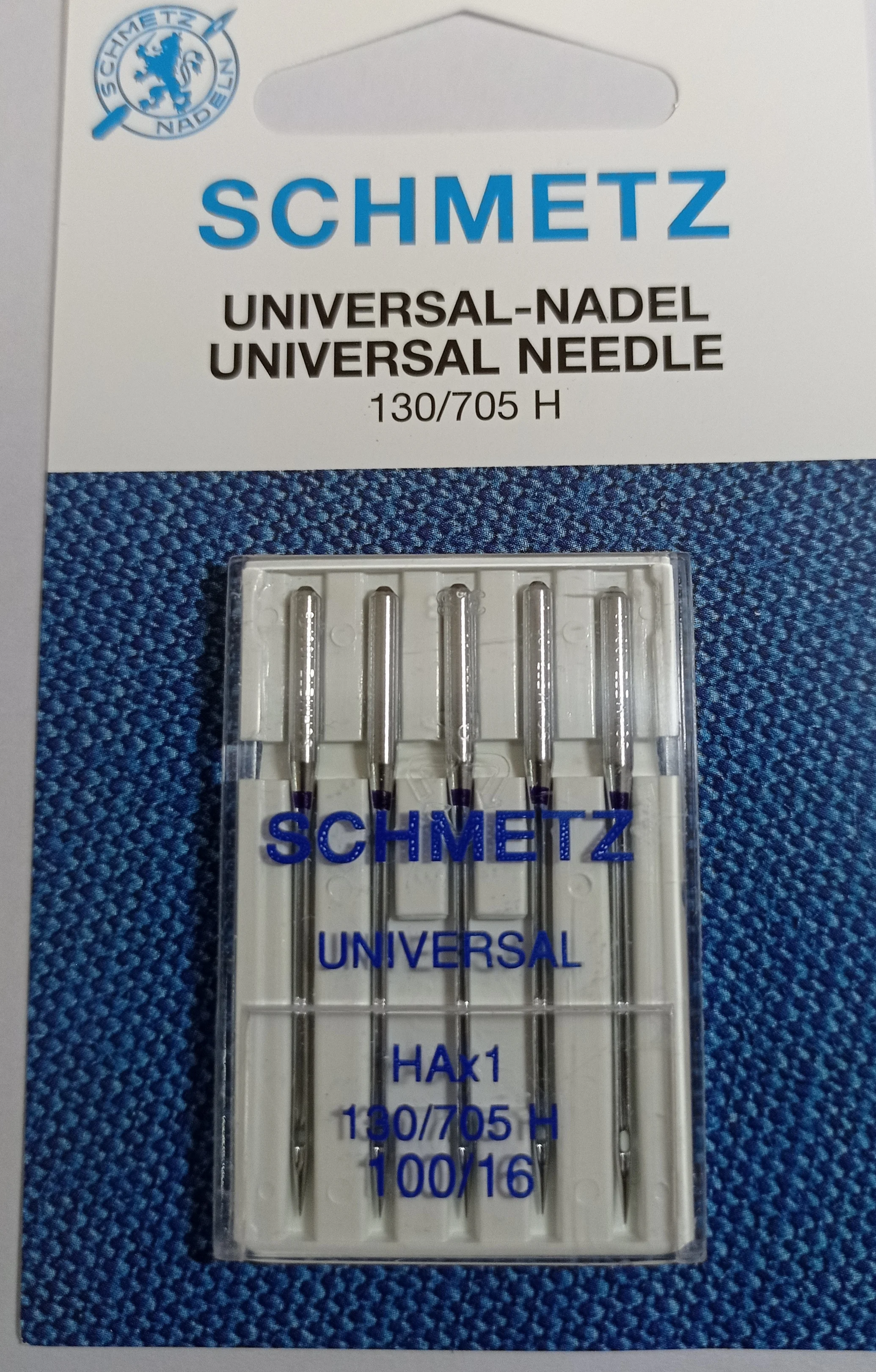 5pcs SCHMETZ UNIVERSAL Needles HA x 1,130/705H,15x1 Size #9 #11 #12  #14 #16 #18 for singer juki brother bernina pfaff  janome