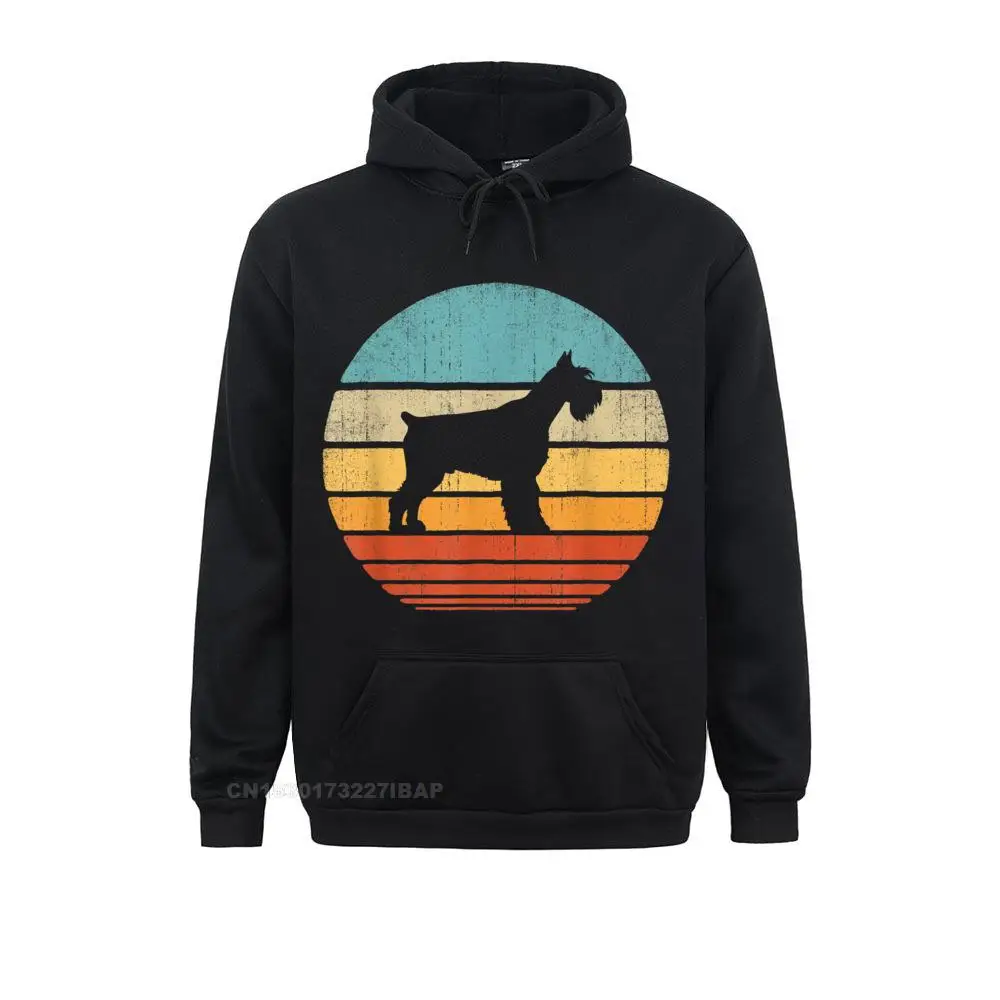 

Schnauzer Retro Vintage 60s 70s Sunset Dog Lovers Men Women Men Sweatshirts Fashionable Hoodies 2021 New Fitness Clothes