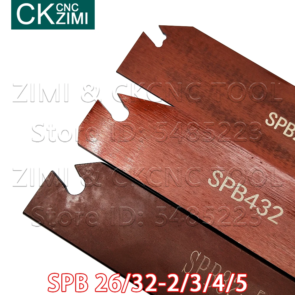 SPB26 - 2/ 3/ 4/ 5 SPB32-2/ 3/ 4/ 5 Set 그루 빙 SPB 슬롯 및 커팅 인서트 선반 SP200 SP300 SP400 용 CNC SPB 공구 홀더