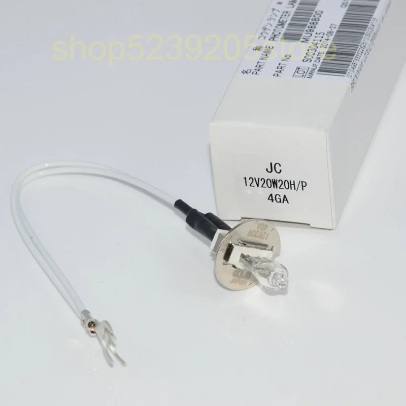 

KLS JC12V20W20H/P MU988800 Photometer Lamp Olympus AU400/AU480/AU600/AU640/AU680 Biochemical Analyzer Light Bulb jc 12V 20W